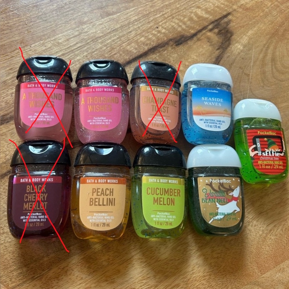 Bath & Body Works PocketBac Collection - Vibrant Colors